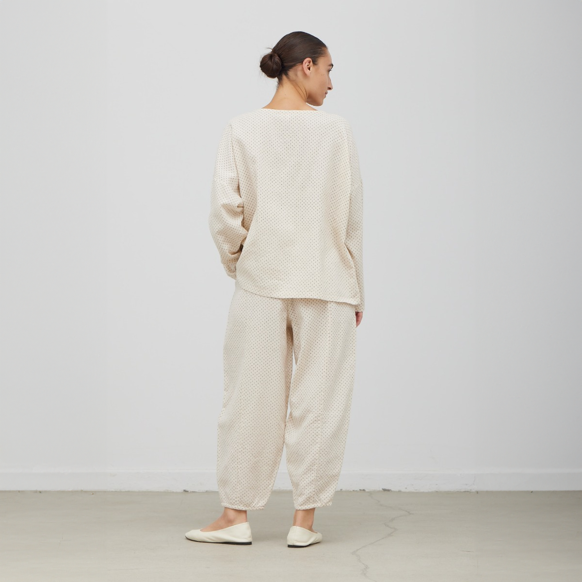 Printed Gauze Easy Top - Saltern