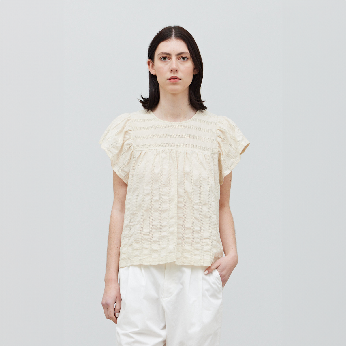Cotton Fabric Blouse