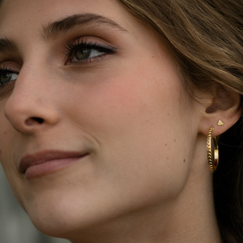 Beaded Hoops - Saltern