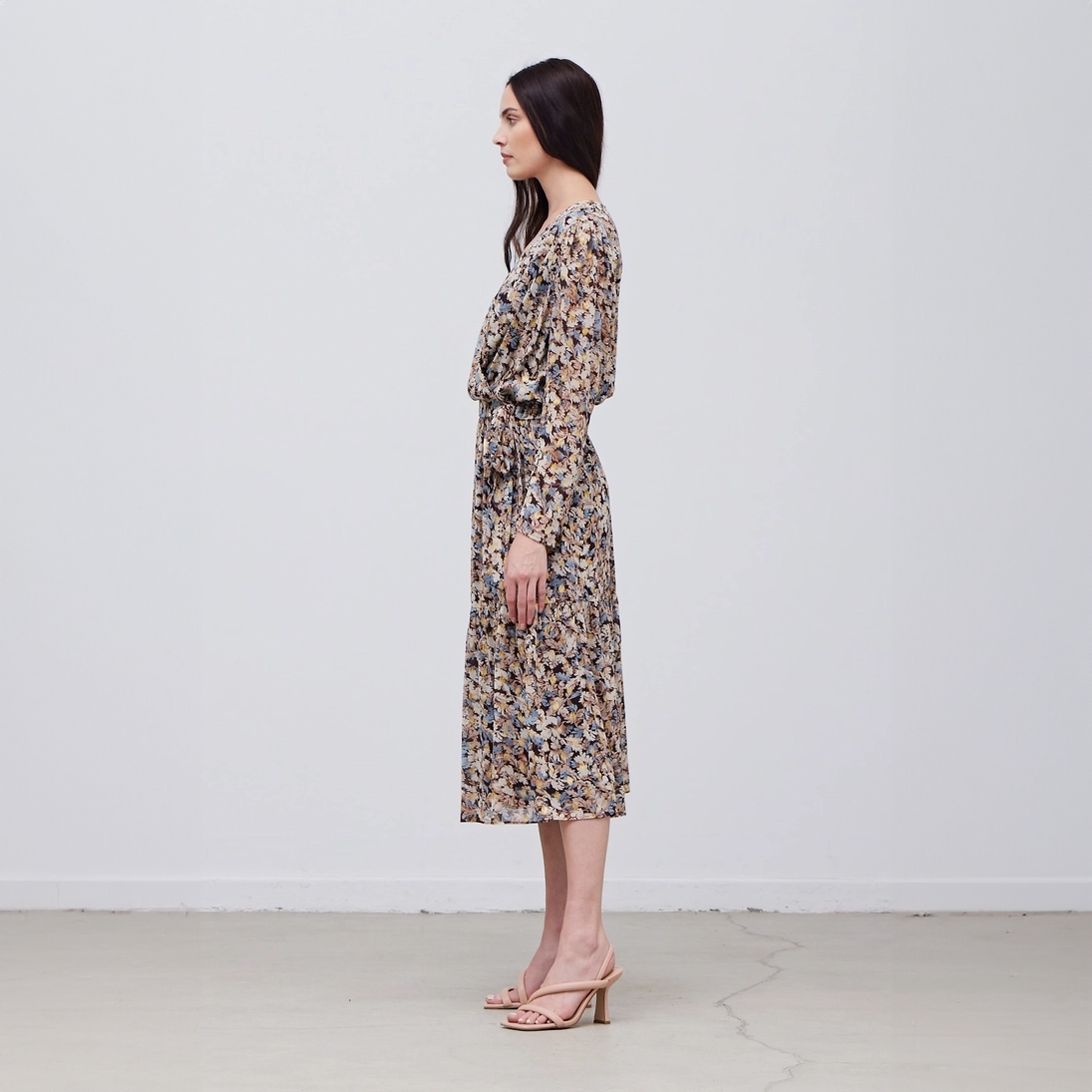 Metallic Surplice Top - Saltern