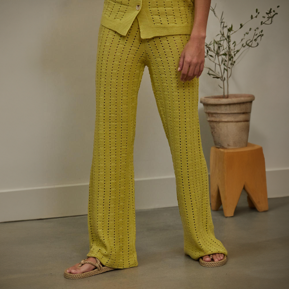 Walk With Me Crochet Pants - Saltern