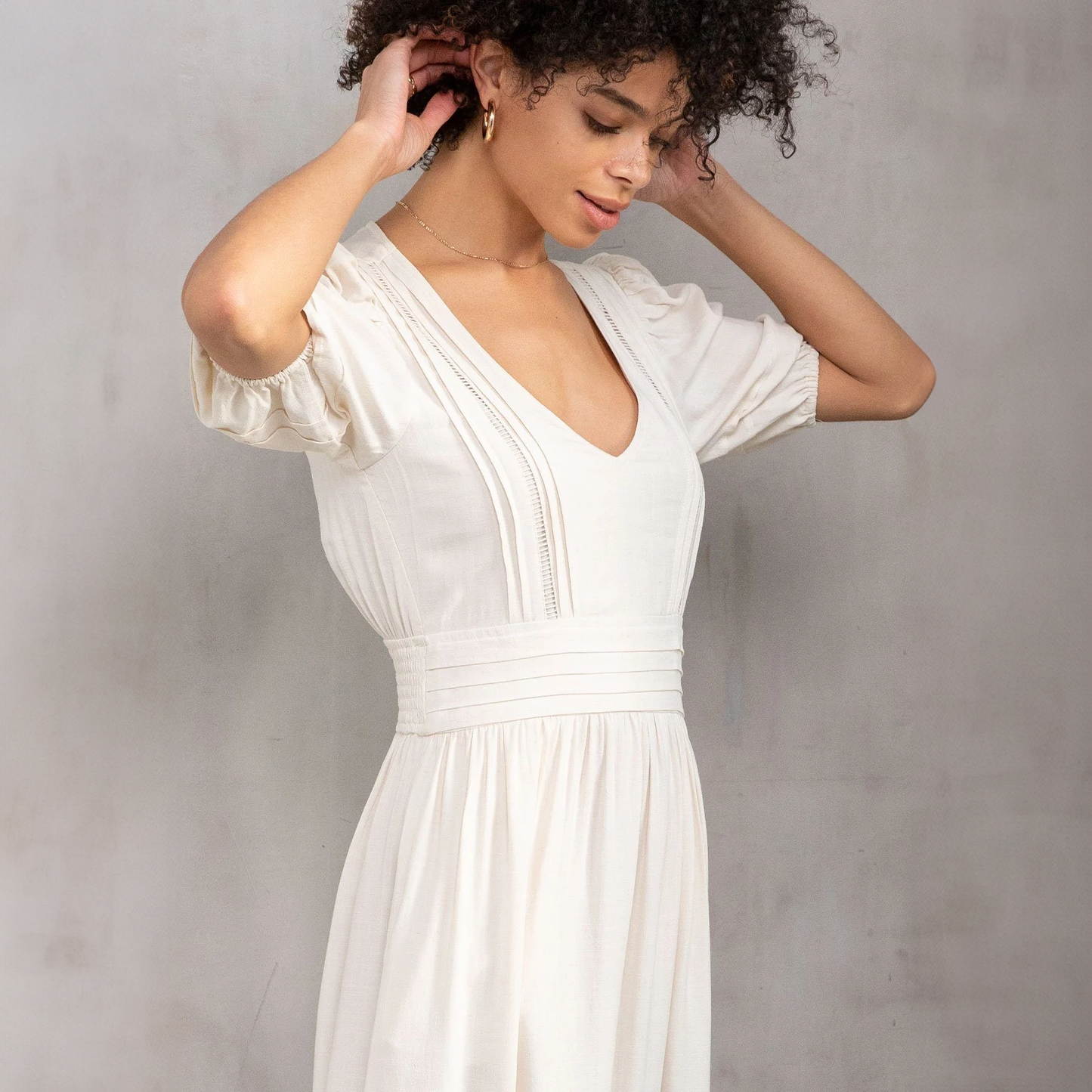 Winslow Puff Sleeve Maxi Dress