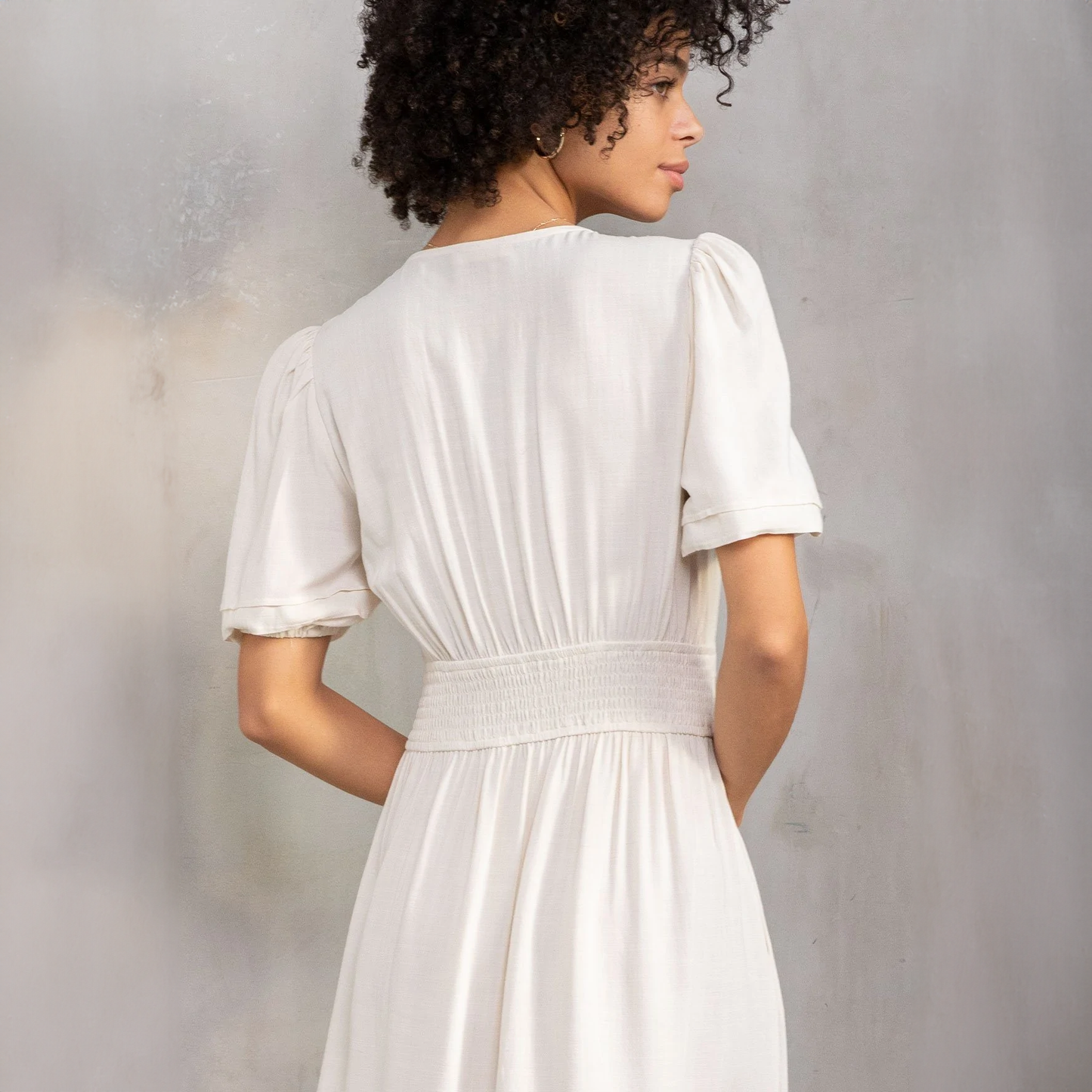 Winslow Puff Sleeve Maxi Dress