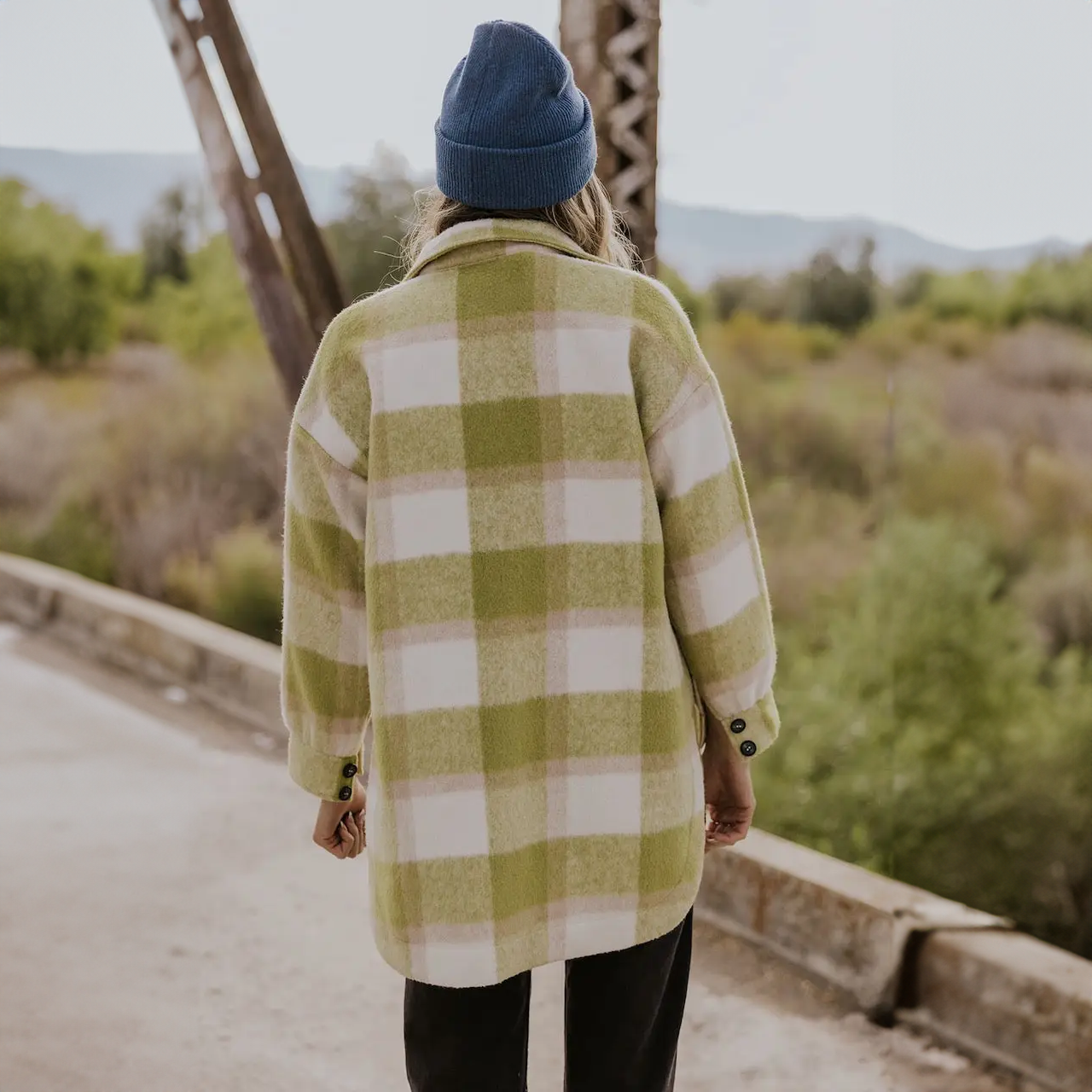 The Winifred Plaid Shacket - Saltern