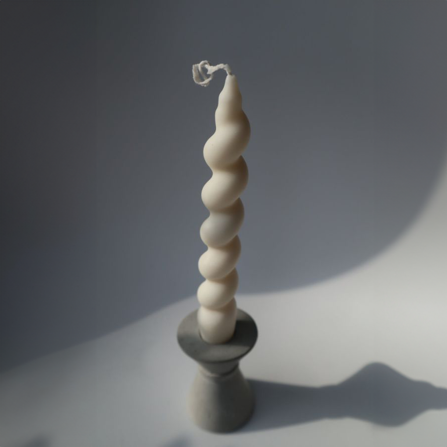 Twisted Taper Candles - Set of 2