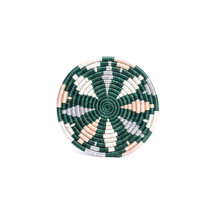 Jadi Metallic Floret Hot Pad, 10" - Saltern