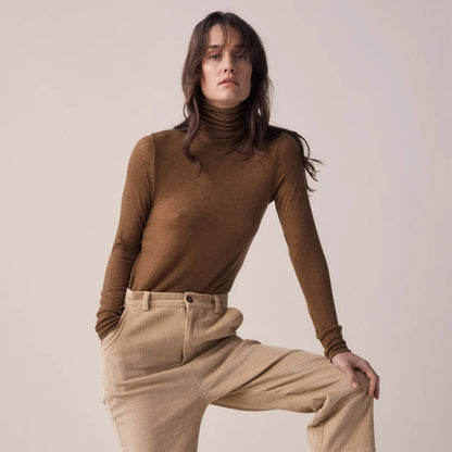 Wool Blend Turtleneck