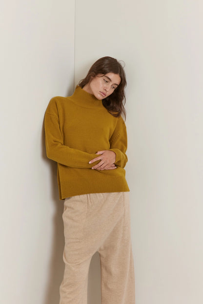 Wool Turtleneck Sweater - Saltern