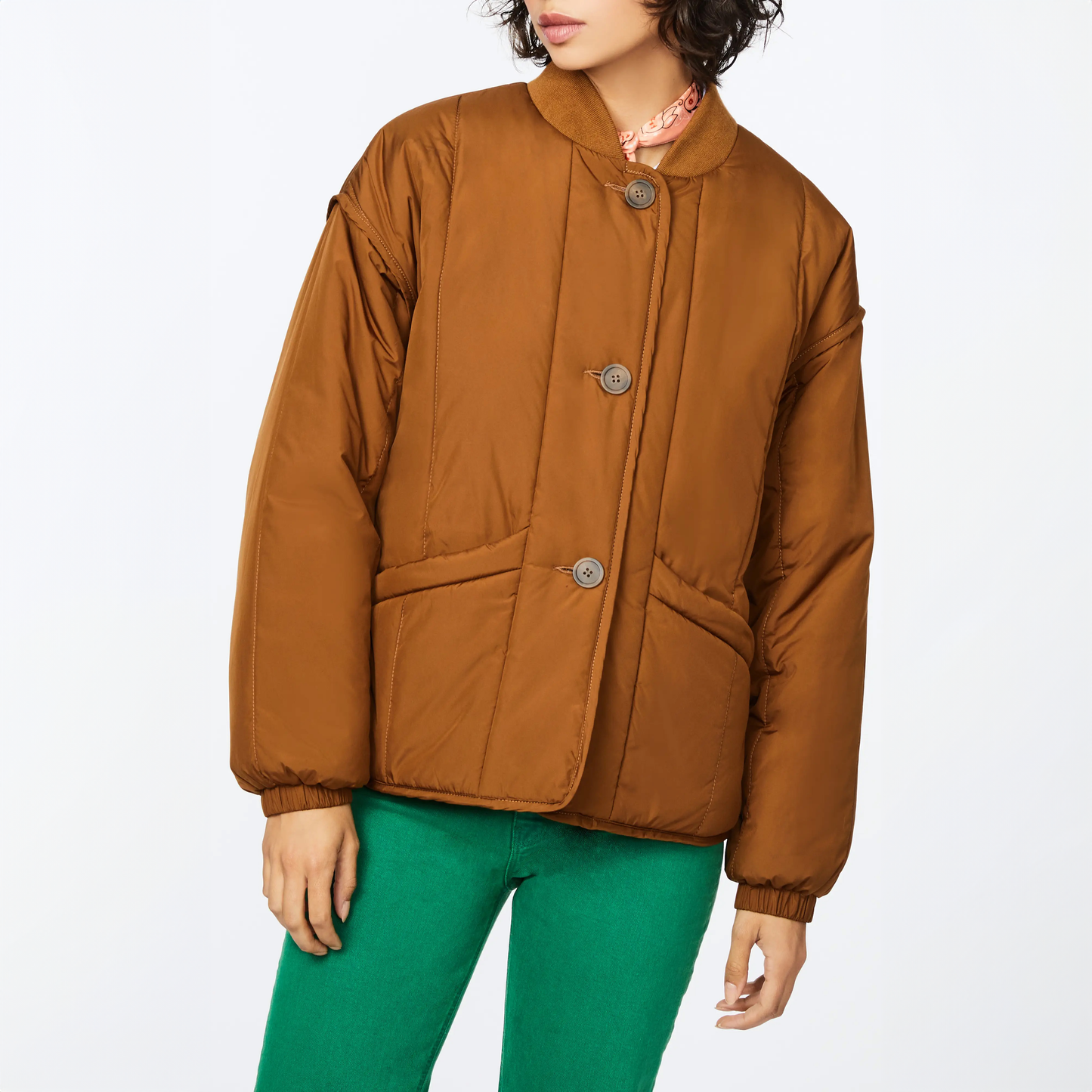 Bernie Knit Combo Lightweight Jacket