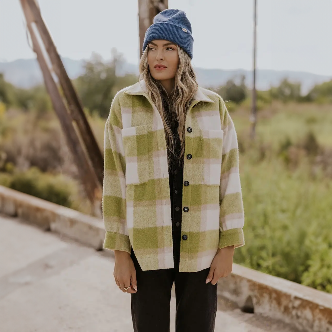 The Winifred Plaid Shacket – Saltern