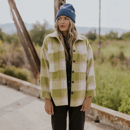 The Winifred Plaid Shacket