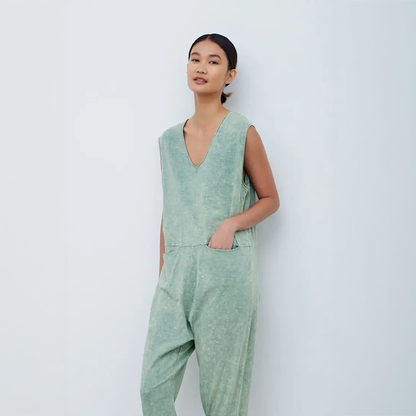 Cotton Jersey Easy Jumpsuit