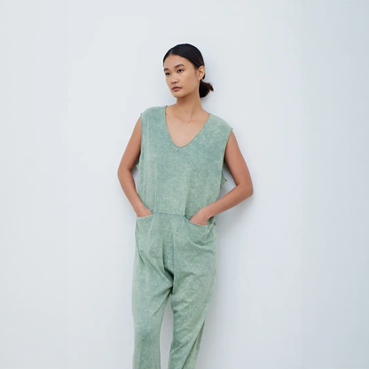 Cotton Jersey Easy Jumpsuit