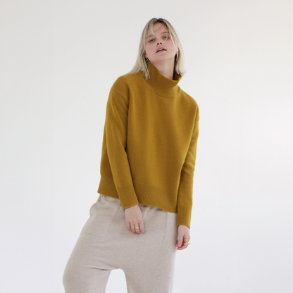 Wool Turtleneck Sweater