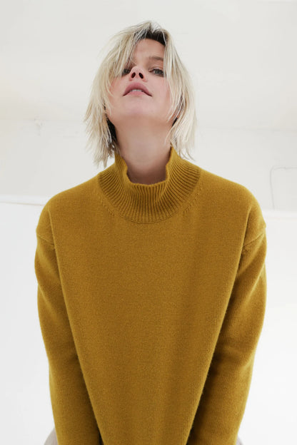 Wool Turtleneck Sweater - Saltern