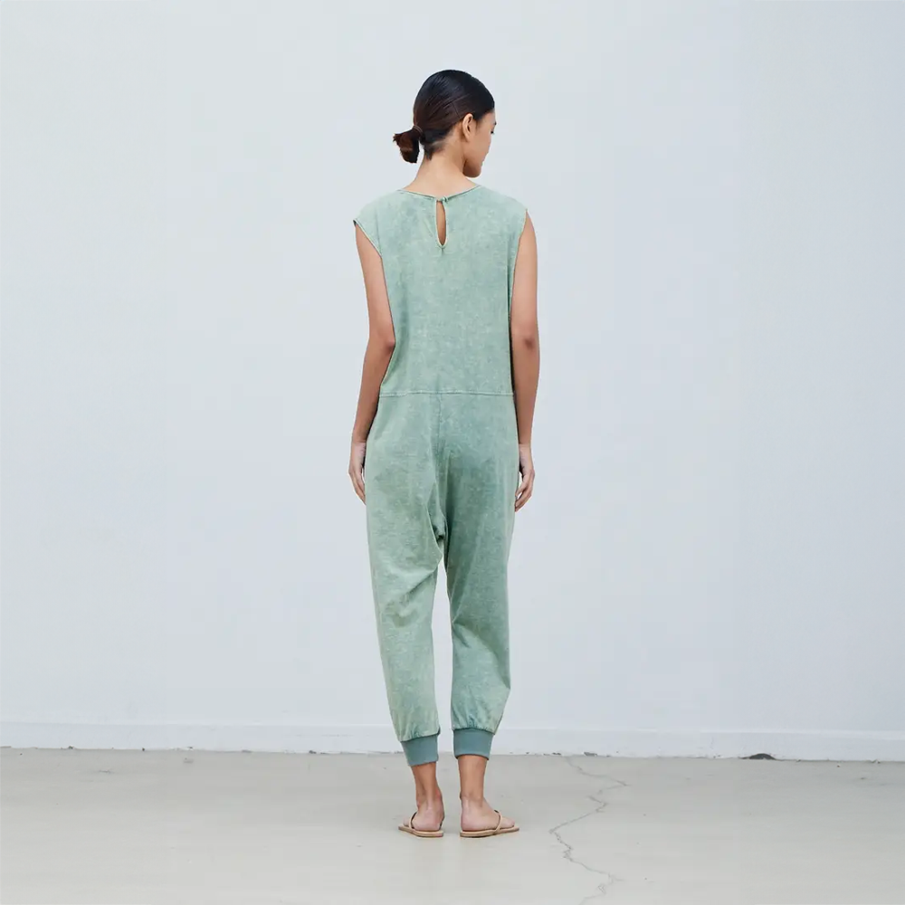 Cotton Jersey Easy Jumpsuit