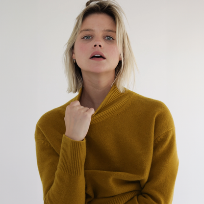 Wool Turtleneck Sweater