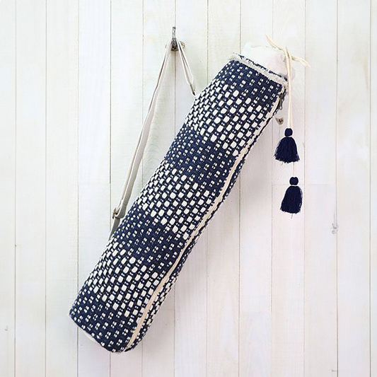 Striped Yoga Mat Bag