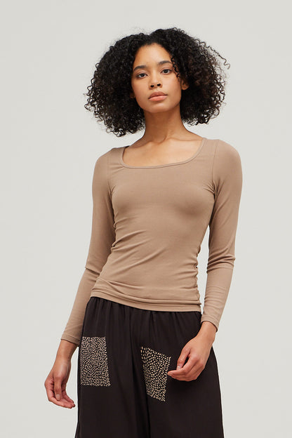 Solid Ribbed Top - Saltern