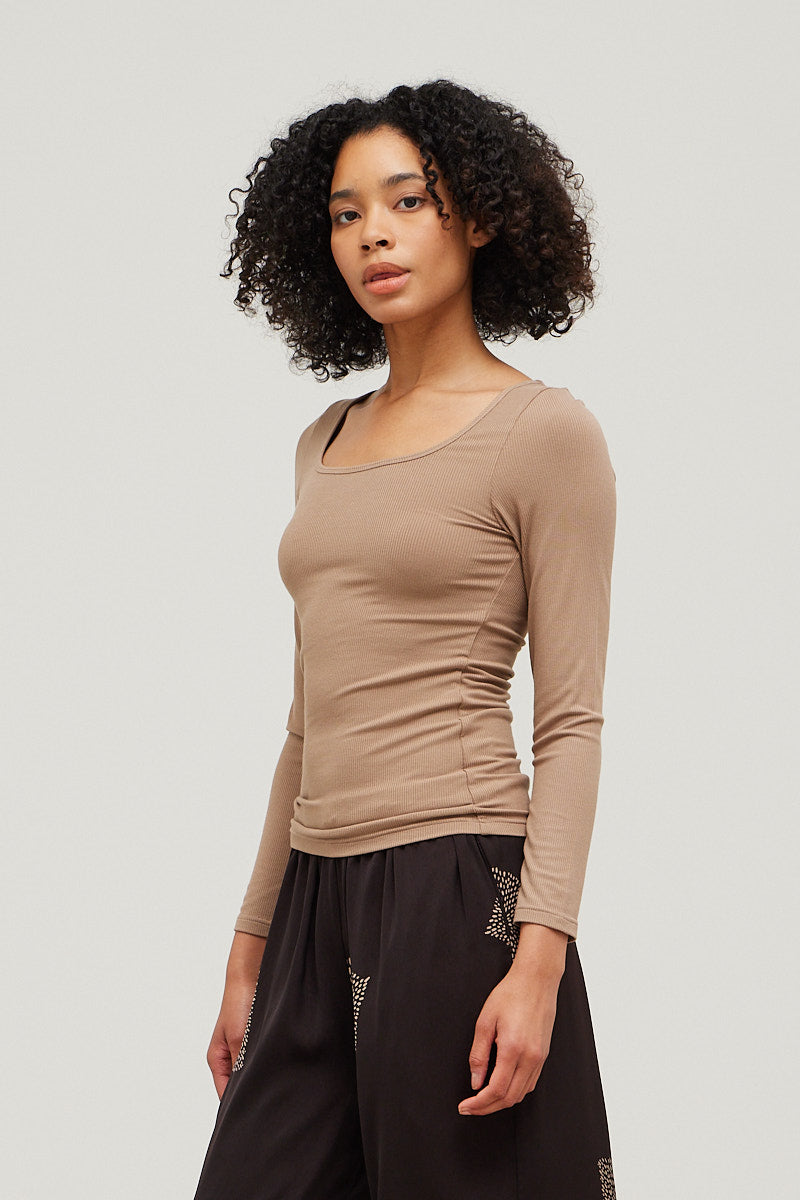 Solid Ribbed Top - Saltern
