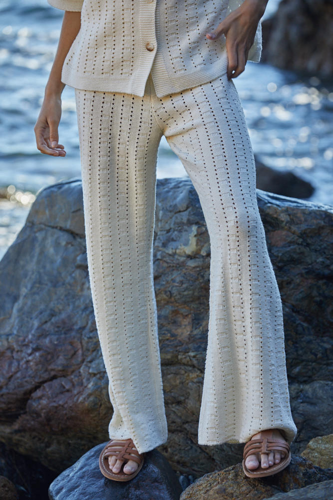 Walk With Me Crochet Pants - Saltern