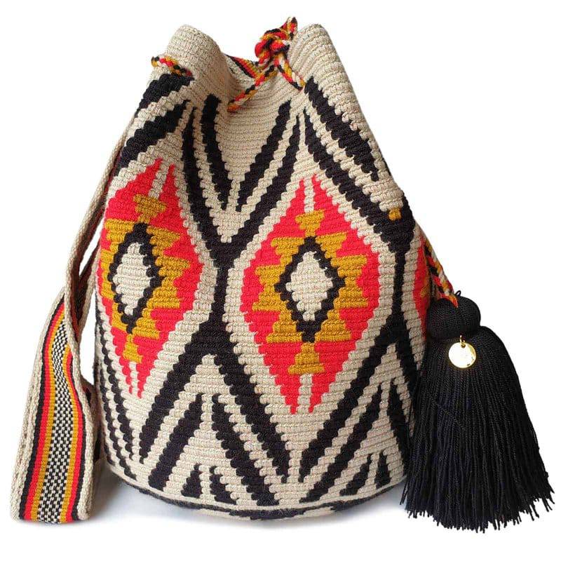 Crochet wayuu store bag